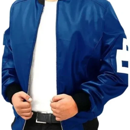 David Puddy Seinfeld 8 Ball Blue Bomber Jacket