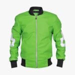 8 Ball Green Bomber Jacket