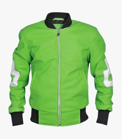 8 Ball Green Bomber Jacket
