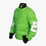 8 Ball Green Bomber Jacket