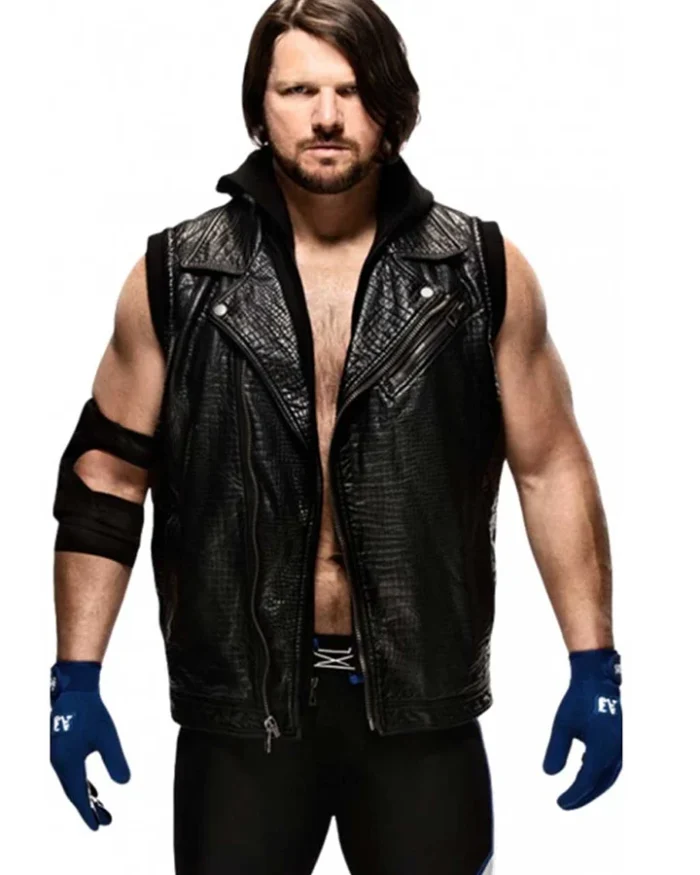 WWE Superstar AJ Styles Vest