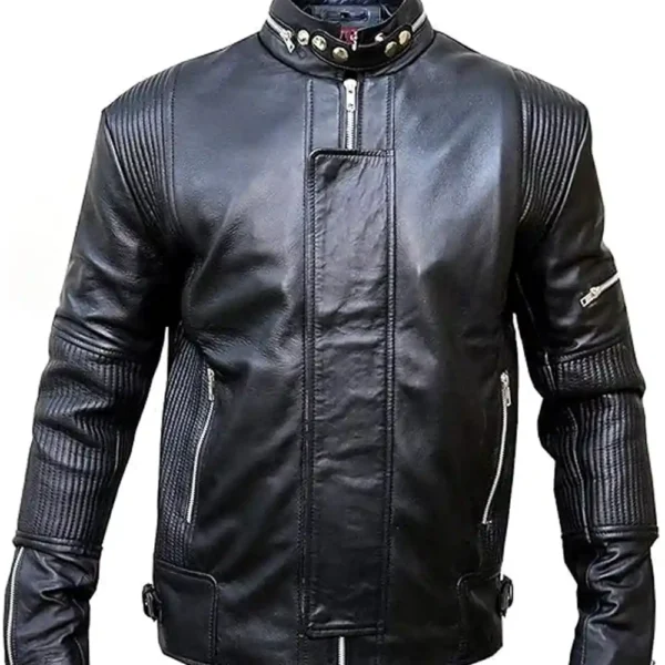  Daft Punk Get Lucky Electroma Leather Jacket