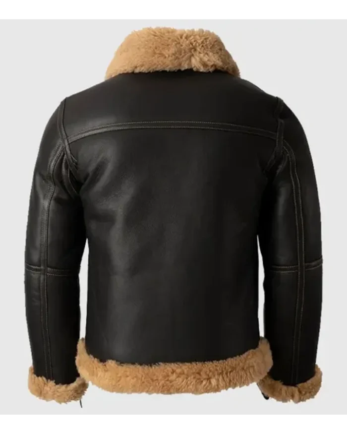 Lewis Battle SF Bomber Shearling Fur Jacket