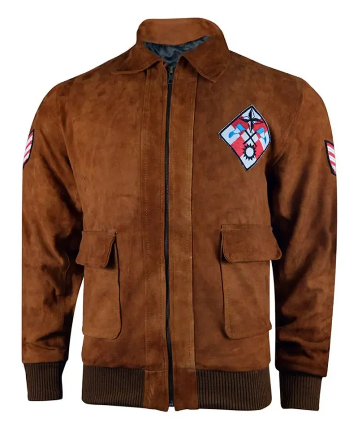 Ryo Hazuki Video Game Shenmue 3 Brown Bomber Jacket