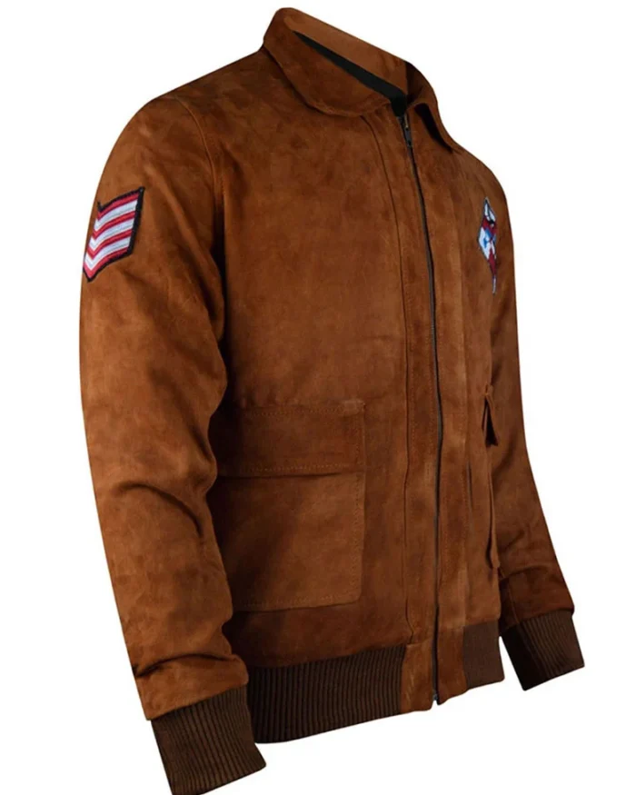 Ryo Hazuki Video Game Shenmue 3 Brown Bomber Jacket