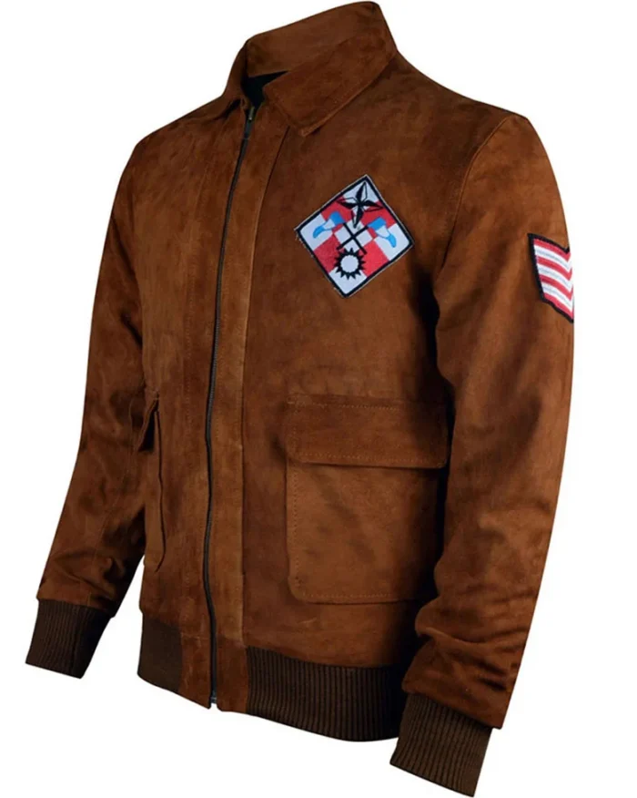 Ryo Hazuki Video Game Shenmue 3 Brown Bomber Jacket