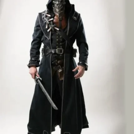 Corvo Attano Dishonored Leather Trench coat