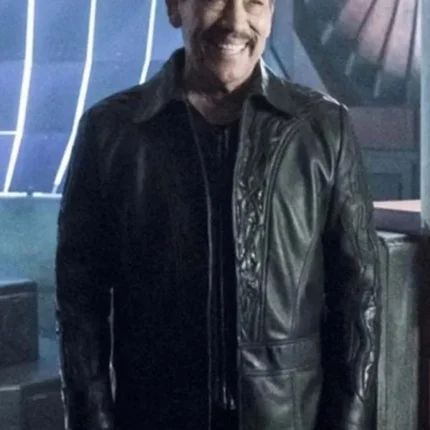 Danny Trejo The Flash Black Leather Coat