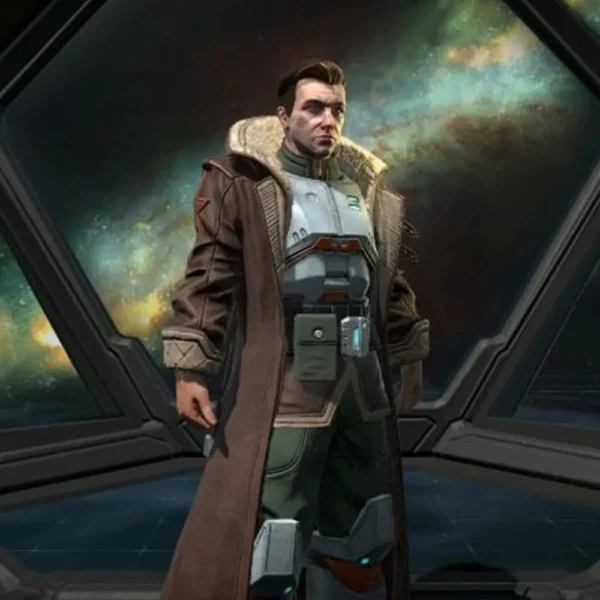 Age of Wonders Planetfall Jack Gelder Brown Coat