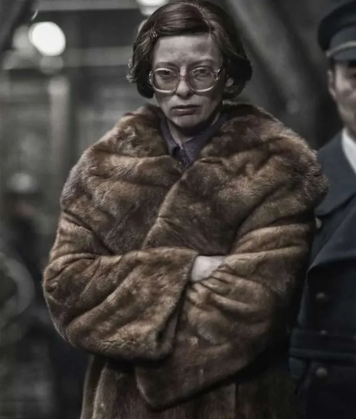 Tilda Swinton Snowpiercer Long Fur Coat