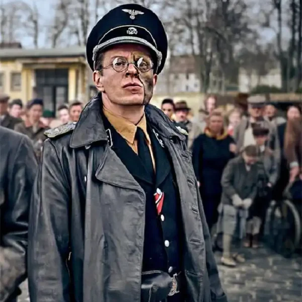 Blood and Gold 2023 Alexander Scheer Black Coat