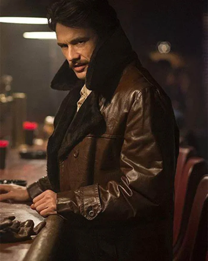 James Franco The Deuce Brown Coat