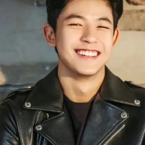 All Of Us Are Dead Lee Su hyeok Black Leather Jacket