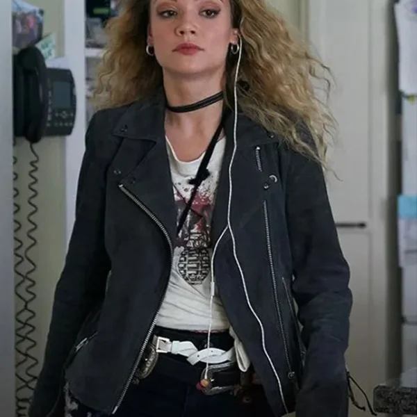 Amalia Williamson Northern Rescue Black Suede Jacket