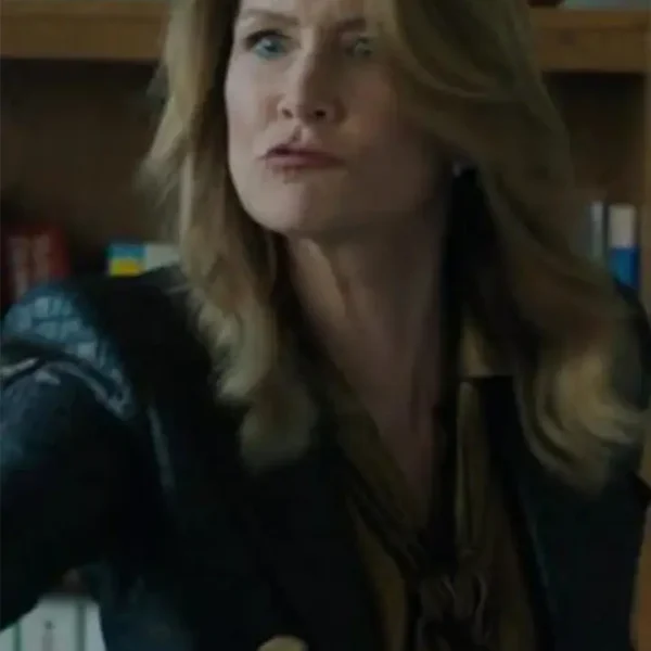 Renata Klein Big Little Lies Black Biker Jacket