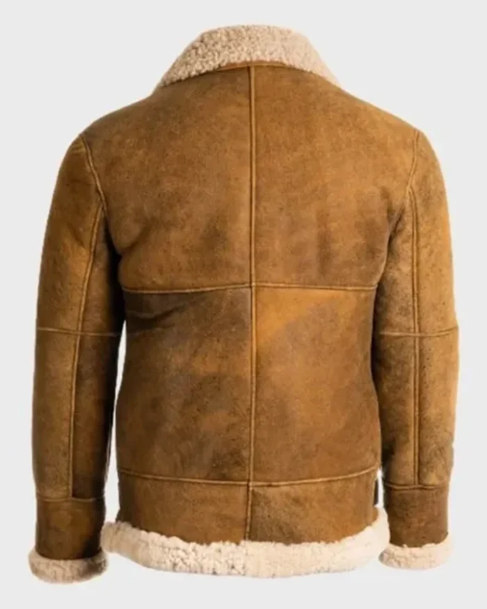 Jay Brown Sheepskin SF Leather Jacket