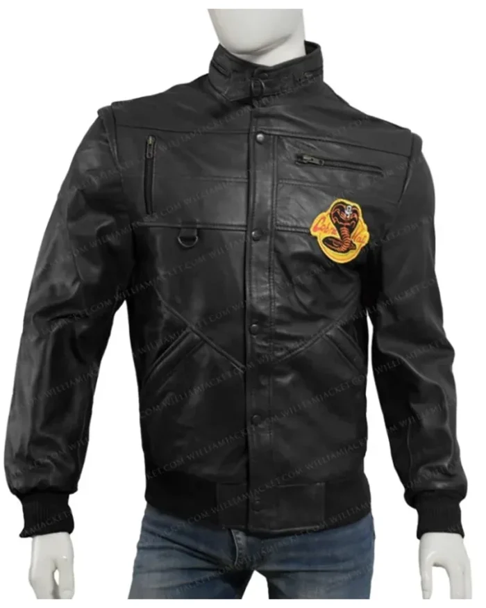 Johnny Lawrence The Karate Kid Cobra Kai Leather Jacket