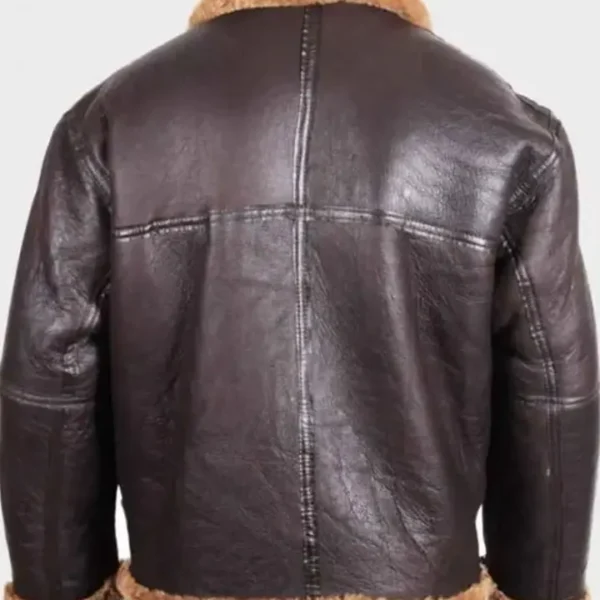 Larry Sheepskin Flying SF Brown Shearling Jacket