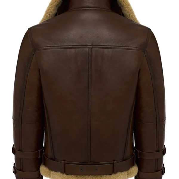 Douglas Aviator RAF SF Shearling Fur Bomber Jacket
