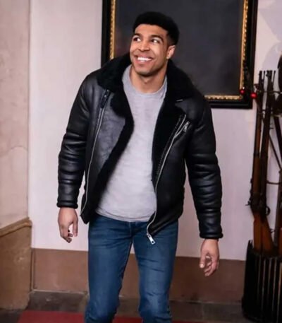 12 Dates of Christmas Chad Savage Leather Jacket