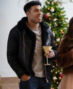 12 Dates of Christmas Chad Savage Leather Jacket