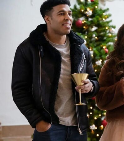 12 Dates of Christmas Chad Savage Leather Jacket