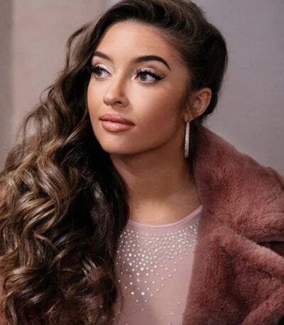 12 Dates of Christmas Faith Fernandez Fur Jacket