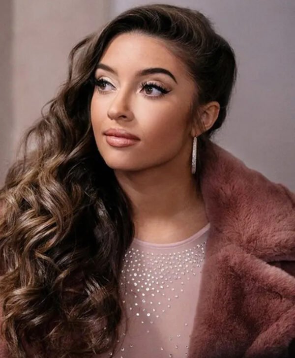 12 Dates of Christmas Faith Fernandez Fur Jacket