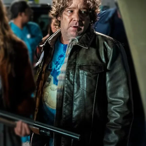  Lonnie Elam Halloween Kills Leather Black Jacket