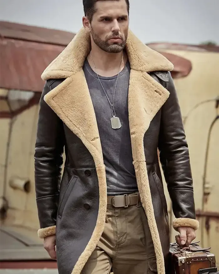 Hardy B-3 Shearling Bomber Jacket