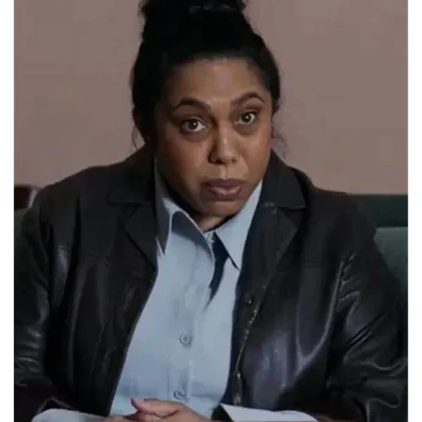 2023 Safe Home Layla Morris Black Leather Jacket