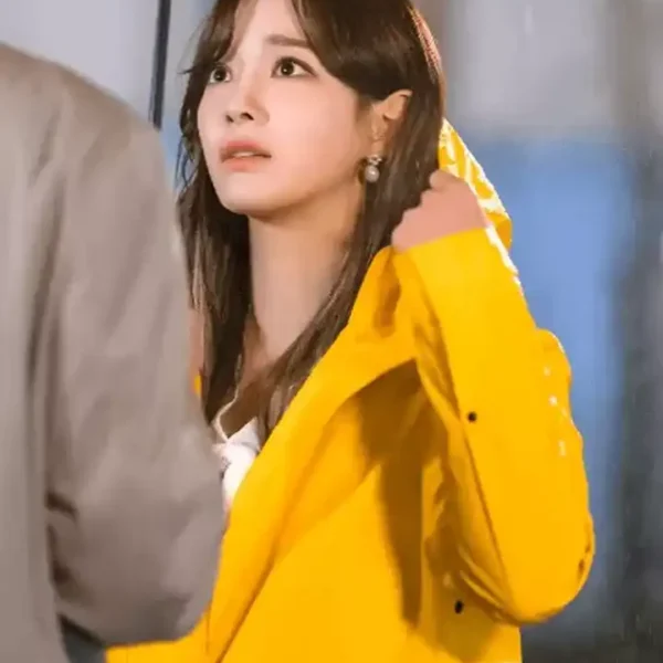 A Business Proposal Kim Sejeong Yellow Rain Coat