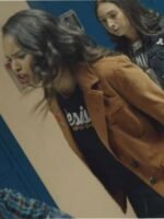 13 Reasons Why Jessica Davis Brown Leather Jacket