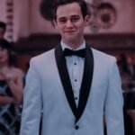 13 Reasons Why Justin Foley Tuxedo Blazer