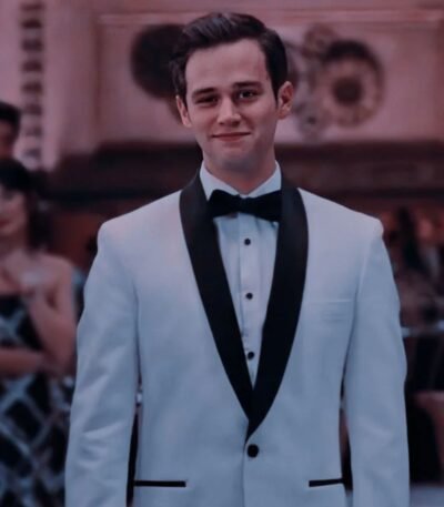 13 Reasons Why Justin Foley Tuxedo Blazer
