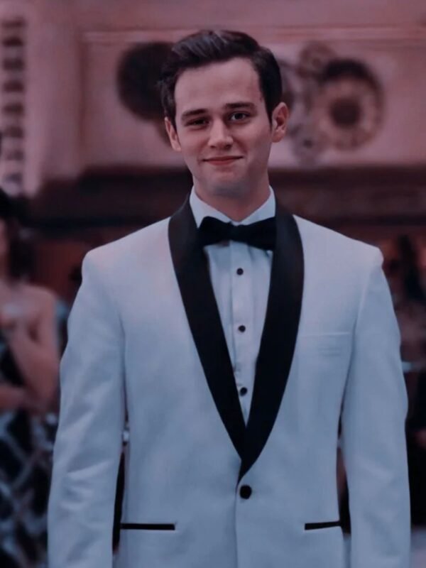 13 Reasons Why Justin Foley Tuxedo Blazer