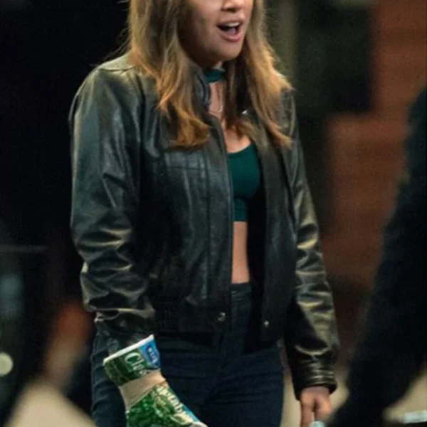 A Star is Born Lady Gaga Black Jacket