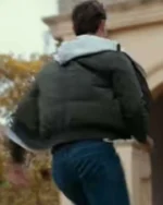 Tom Holland Uncharted Green Bomber Jacket