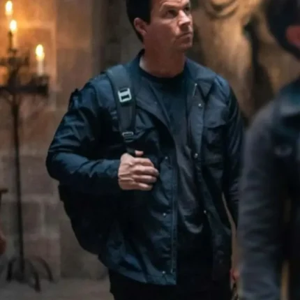 Uncharted Mark Wahlberg Blue Jacket