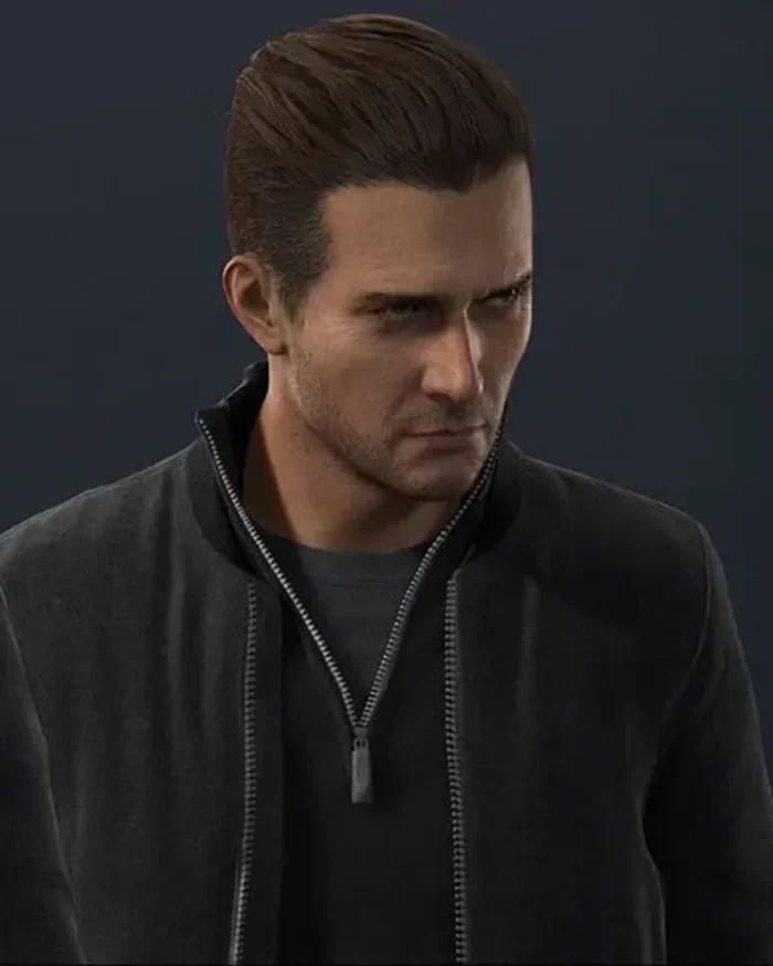 Uncharted Rafe Adler Black Bomber Jacket