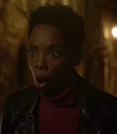 Vampire Academy Tatiana Vogel Black Leather Jacket