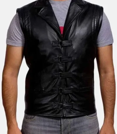 Van Helsing Gabriel Hugh Jackman Black Vest