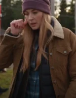 Melinda Monroe Virgin River Sherpa Trucker Jacket