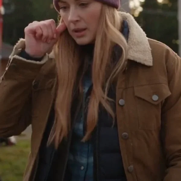 Melinda Monroe Virgin River Sherpa Trucker Jacket