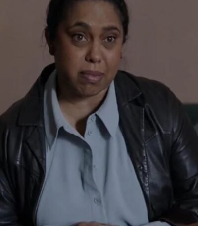 2023 Safe Home Layla Morris Black Leather Jacket