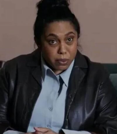 2023 Safe Home Layla Morris Black Leather Jacket