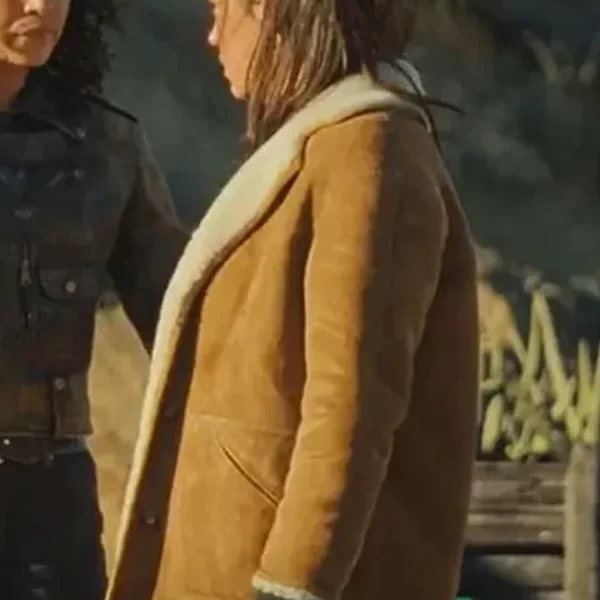 Wingwomen 2023 Alex Shearling Suede Jacket