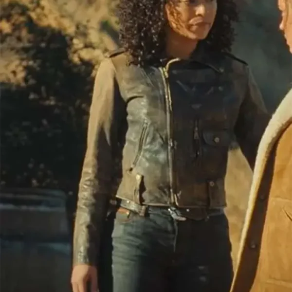 Wingwomen 2023 Sam Black Leather Jacket