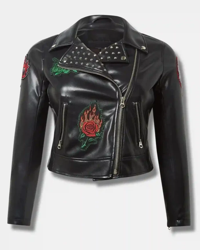 WWE Smackdown Piper Niven Studded Leather Jacket