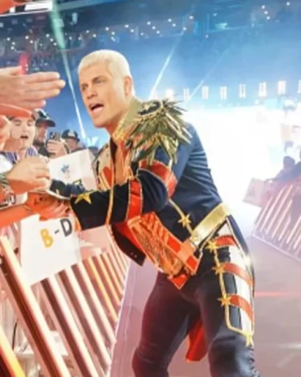 WWE SumerSlam 2024 Cody Rhodes Tailcoat